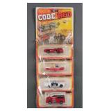 (4) Matchbox MOC Code Red Vehicles. 1981