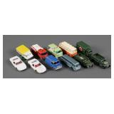(11) Vintage Lesney Matchbox Diecast Trucks Cars
