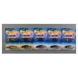 (5) Hot Wheels MOC Steel Stamp Series 1994