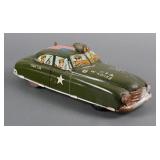 Vintage Marx US Army Staff Car Windup