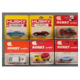 (6) Vintage Husky Diecast Models MOC