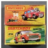 Matchbox MB14 Mini-Ha-Ha & MB29 Boxed Cars