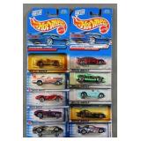 (10) Hot Wheels MOC Sports Cars & First Editions