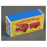 Matchbox No. 29 Fire Pumper Truck w/ Box