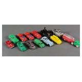 (13) Vintage Plastic Model Cars Trucks Thomas