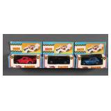 (3) Vintage Welly Racer Diecast Cars