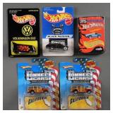 (5) MOC Hot Wheels Diecast Cars Trading Cards
