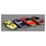 (4) Matchbox Models of Yesteryear Muscle Cars