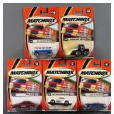(5) 2000 Matchbox Vehicles MOC 1/64