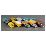 (10) Vintage Truck Campers and Trailers