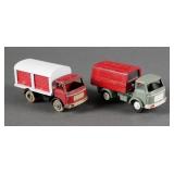 (2) Vintage FJ Berliet Diecast Trucks France