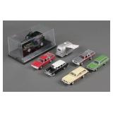 (7) Vintage Greenlight Diecast Cars