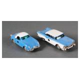 (2) Vtg Schuco Micro Racers Ford and Porsche