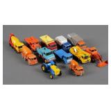 (12) Vintage Lesney Matchbox Diecast Trucks