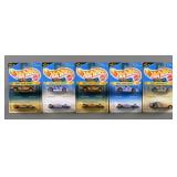 (5) Hot Wheels MOC Race Team Series Diecast