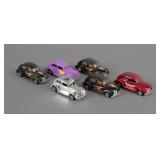 (6) Vintage 1980s Hot Wheels Diecast Ford Cars