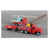 Vintage Corgi Chipperfields Circus Diecast Trucks