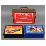 (3) Vintage Diecast Car Cases