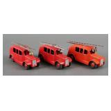 Dinky Toys #250 Streamlined Fire Trucks with Bells