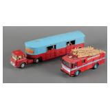 Vintage Corgi Chipperfields Circus Diecast Trucks