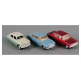 (3) Vintage Dinky Toys Diecast Cars