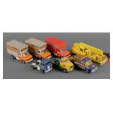 (7) Vintage Lesney Matchbox Diecast Trucks