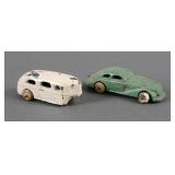 Vintage Barclay or Manoil Slush Cast Car Trailer