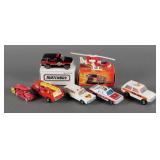 8 Matchbox Police & Fire Vehicles