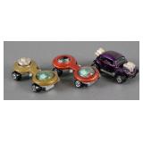 (3) Johnny Lightning Topper Bug Bomb & Nucleon