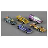 (5) Vintage Johnny Lightning Topper Diecast Cars
