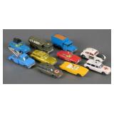 (10) Vintage Husky Diecast Cars