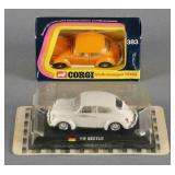 (2) Vintage Volkswagen Diecast Models Corgi MIB