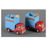 (2) Vintage Corgi Chipperfields Circus Trucks