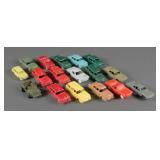 (17) Vtg Loose Plastic Toy Cars F&F Mold Die Works