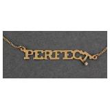 14K Gold 'Perfect' Diamond Necklace