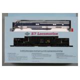 Proto 2000 E7 HO Diesel Locomotive - Wabash 1001A