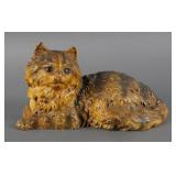 Hubley Cast Iron Fireside Cat Door Stop