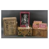 (8) Boyds Bears Shoe Box Bears Calif. Stuffed Toys