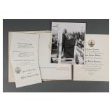 1965 LBJ Inaugural Program & Gala Ephemera
