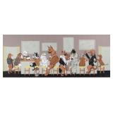 Constance Depler 'Bar Hounds' Lithograph