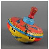 Vintage Space Age Tin Litho Top