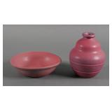 (2) Vintage Van Briggle Pottery Pieces