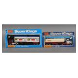 (2) Boxed Matchbox SuperKings Tractor Trailers