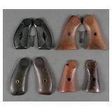 (4) Antique Revolver Grips