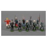 (10) Antique Britains Ltd. Lead Soldiers Military