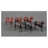 (6) Antique Britains Ltd. Lead Horses