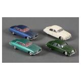 (4) Vintage Corgi Toys Jaguar Diecast Cars