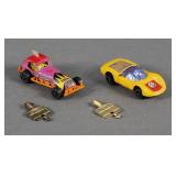 (2) Corgi Rockets Diecast Cars w/ Keys