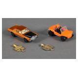 (2) Corgi Rockets Diecast Cars w/ Keys