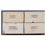 (4) Boxed 200 Rounds Mixed .44 Caliber Ammunition